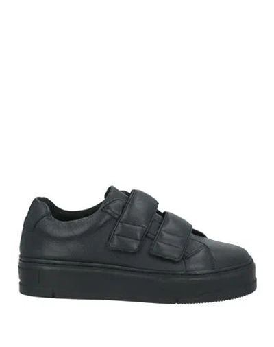 Vagabond Shoemakers Woman Sneakers Black Size 9.5 Leather