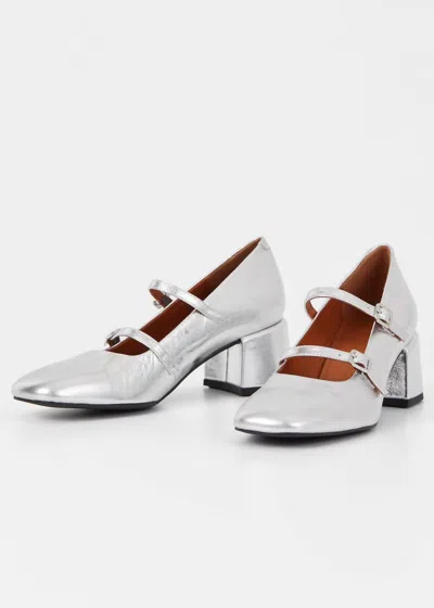 Vagabond Shoemakers Women's Adison Mary Jane Pump In Silver