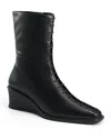 Vagabond Shoemakers Vagabond Aino Wedge Lace-up Boots In Black