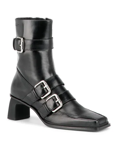 Vagabond Shoemakers Women's Elvina Leather Ankle Boots In Black