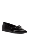 Vagabond Shoemakers Hermine Pointed Toe Flat In Black