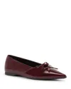 Vagabond Shoemakers Hermine Pointed Toe Flat In Cherry
