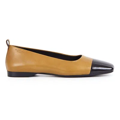 Vagabond Shoemakers Women's Leather Mary Jane Flats In Amber Green In Multi