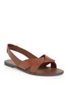 Vagabond Shoemakers Tia 2.0 Slingback Sandal In Cognac