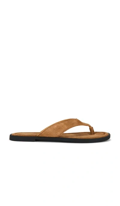 Vagabond Shoemakers Zaida Suede Sandal In Brown