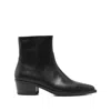 Vagabond 40mm Kelsey Ankle Boots In Black