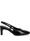 Vagabond Slingback Square-toe Pumps In Black
