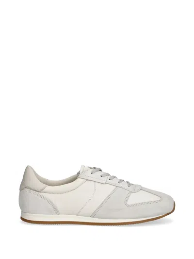 Vagabond Suede Panel Sneakers In White
