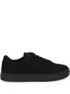 Vagabond Suede Panelled Sneakers In Black