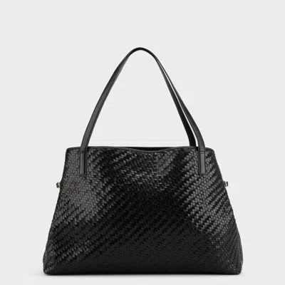 Vagabond Women's Black, Braided Leather In Purple