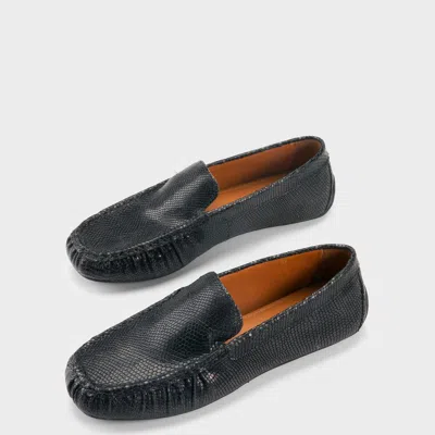 Vagabond Women's Black Embossed Leather