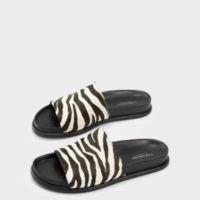 Vagabond Women's Black Hair-on-leather