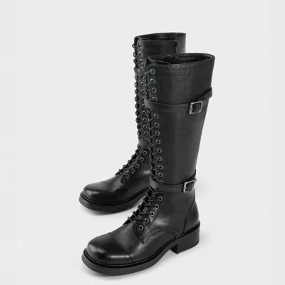 Vagabond Women's Black Leather
