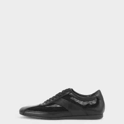 Vagabond Women's Black Leather/mesh