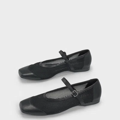 Vagabond Women's Black Leather/mesh