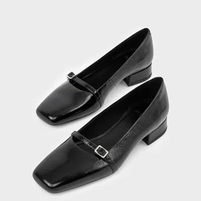 Vagabond Women's Black Patent Leather