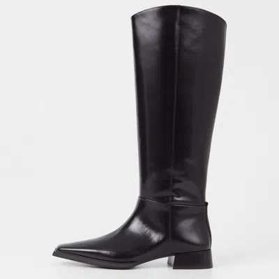 Vagabond Women's Black Polished Leather