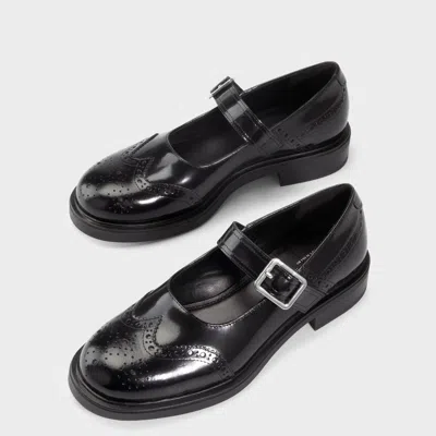 Vagabond Women's Black Polished Leather