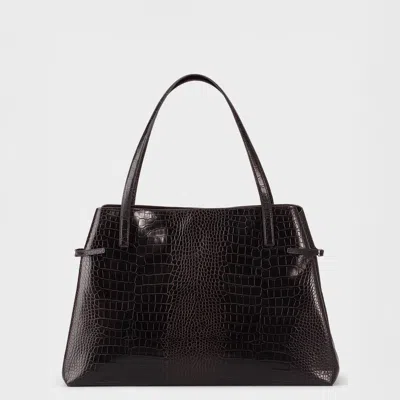 Vagabond Women's Brown Embossed Leather