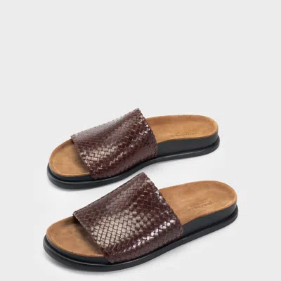 Vagabond Women's Brown Patent/embossed