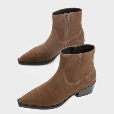 Vagabond Women's Brown Suede