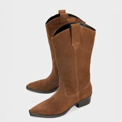 Vagabond Women's Brown Suede