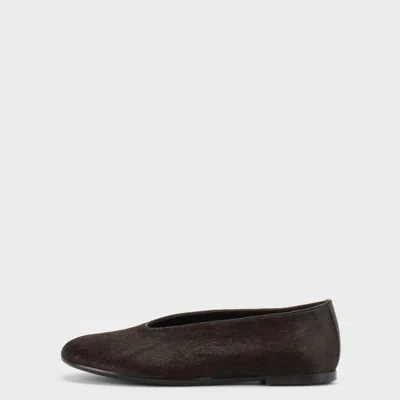 Vagabond Women's Dark Brown, Hair-on-leather
