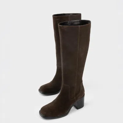 Vagabond Women's Dark Brown Suede