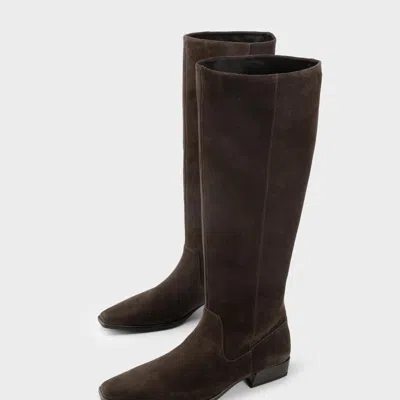 Vagabond Women's Dark Brown Suede In Multi