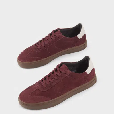 Vagabond Women's Dark Red Suede/comb In Burgundy