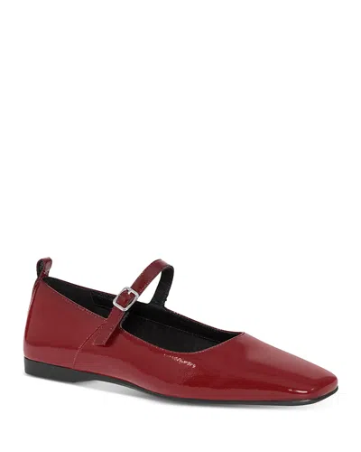 Vagabond Red Square Toe Ballet Flats