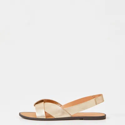 Vagabond Women's Gold Metallic Leather In Multi