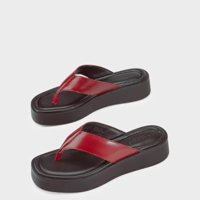 Vagabond Women's Red Brush-off Leather