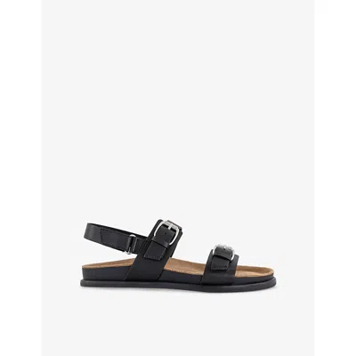 Vagabond Womens  Effie Leather Sandals In Black