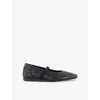 Vagabond Hillary Quilted Elastic-strap Ballet Flats