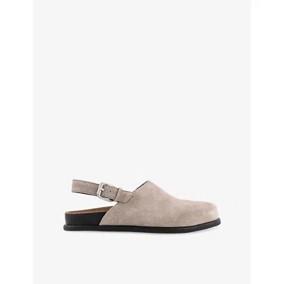 Vagabond Womens  Effie Suede Buckle Mules