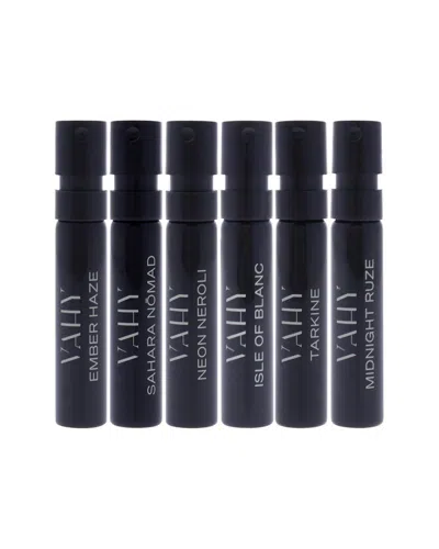 Vahy Unisex 6 X 0.06 oz Balanced Encounter Discovery Set - Dusk In Black