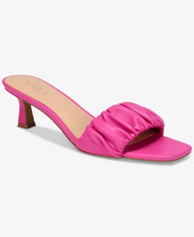 Vaila Shoes Women's Callie Mule Dress Sandals In Pink
