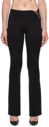 Vaillant Black Lace Trousers In Black