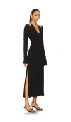 Vaillant Bradigan Long Sleeve Dress In Black