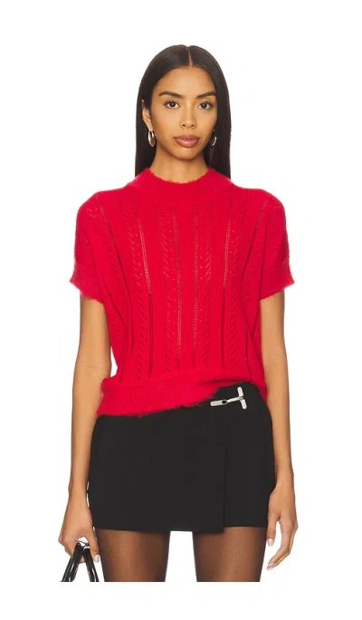 Vaillant Knit T-shirt In Red