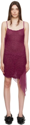 Vaillant Pink Signature Minidress In Pink