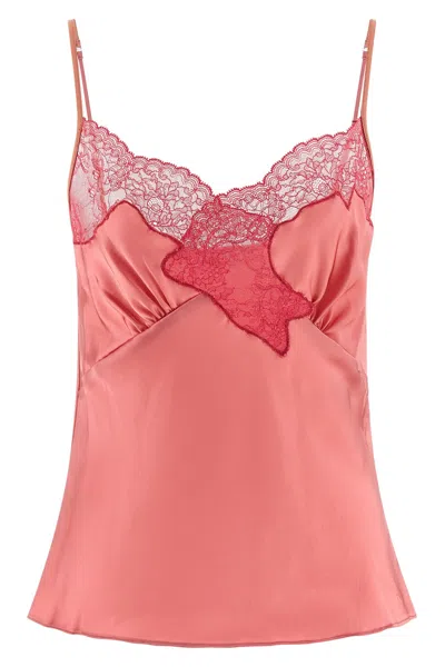 Vaillant 'signature Lace' Top In Pink