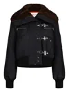 Vaillant Studio Carabiner Bomber Jacket In Black