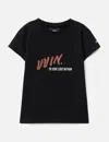 Vain Stay Lost In Pain Fitted T-shirt In Animal Print