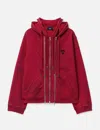 Vain Three Zip Hoodie In Multi