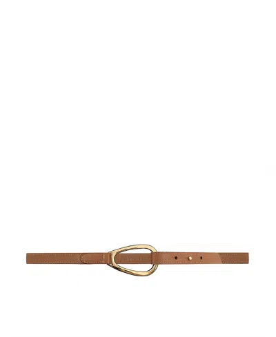 Vaincourt L'adorable Leather Belt In Brown