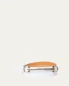 Vaincourt Paris La Brillante Leather Belt In White
