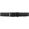 Vaincourt Paris Le Séduisant Leather Belt In Black