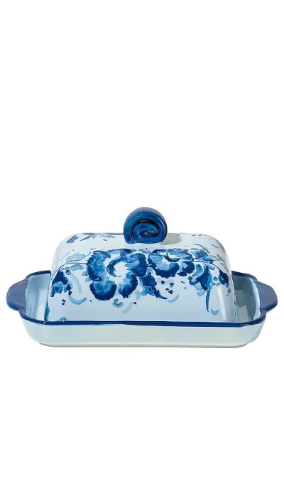 Vaisselle Buttercup Butter Dish In 蓝色